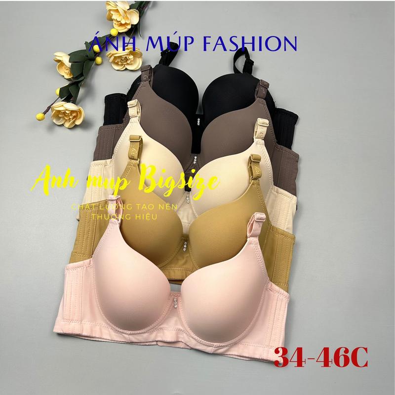 [882] Áo lót bigsize có gọng cup C,mút mỏng - Áo lót định hình ,tạo khe,ôm nâng vòng 1 to xệ - Bra Nữ