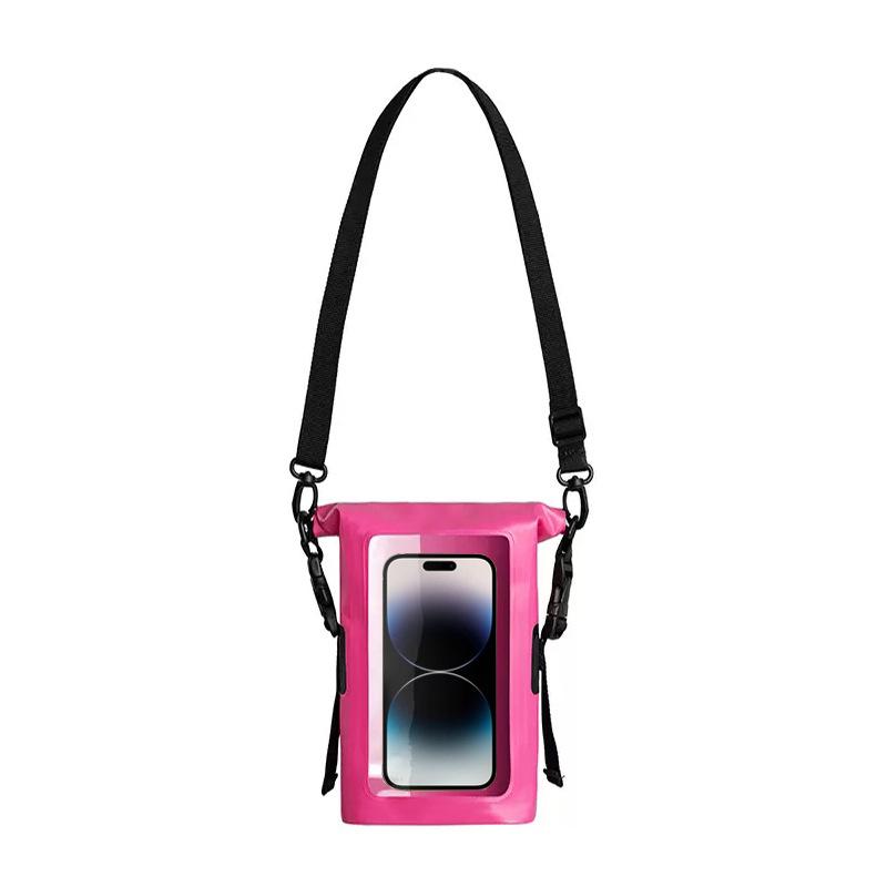 Product Introduction of Outdoor mobile phone water-proof shoulder bag waterproof Drybag seaside beach swimming drifting 2L crossbody bag fashion PVC waterproof bag bag 7