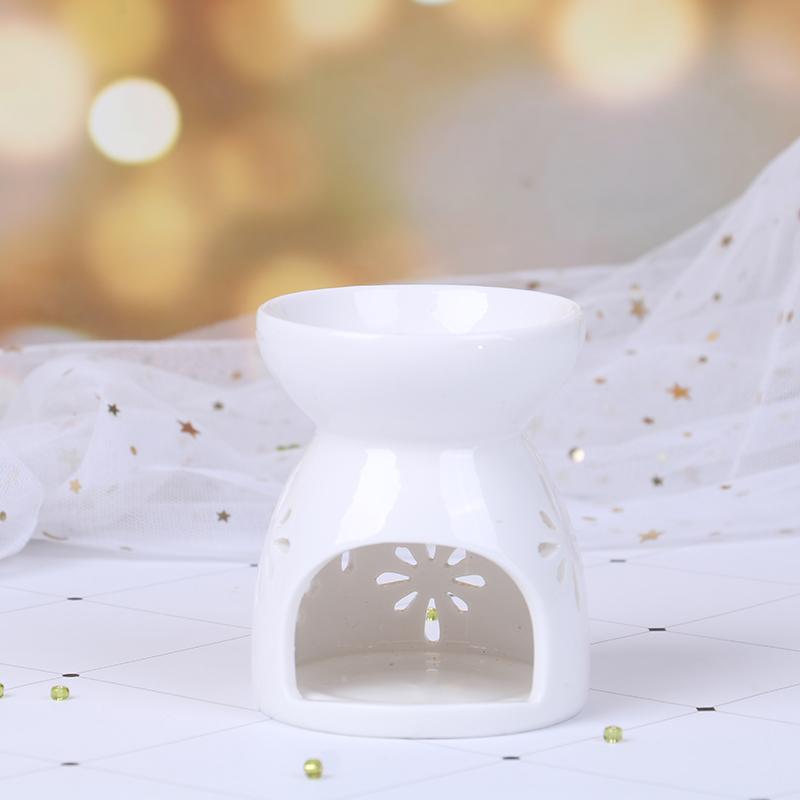 Product Introduction of [TUNI]  Ceramic Essential Oil Lamp Aroma Burner Aromatherapy Candle Fragrance Holder 20