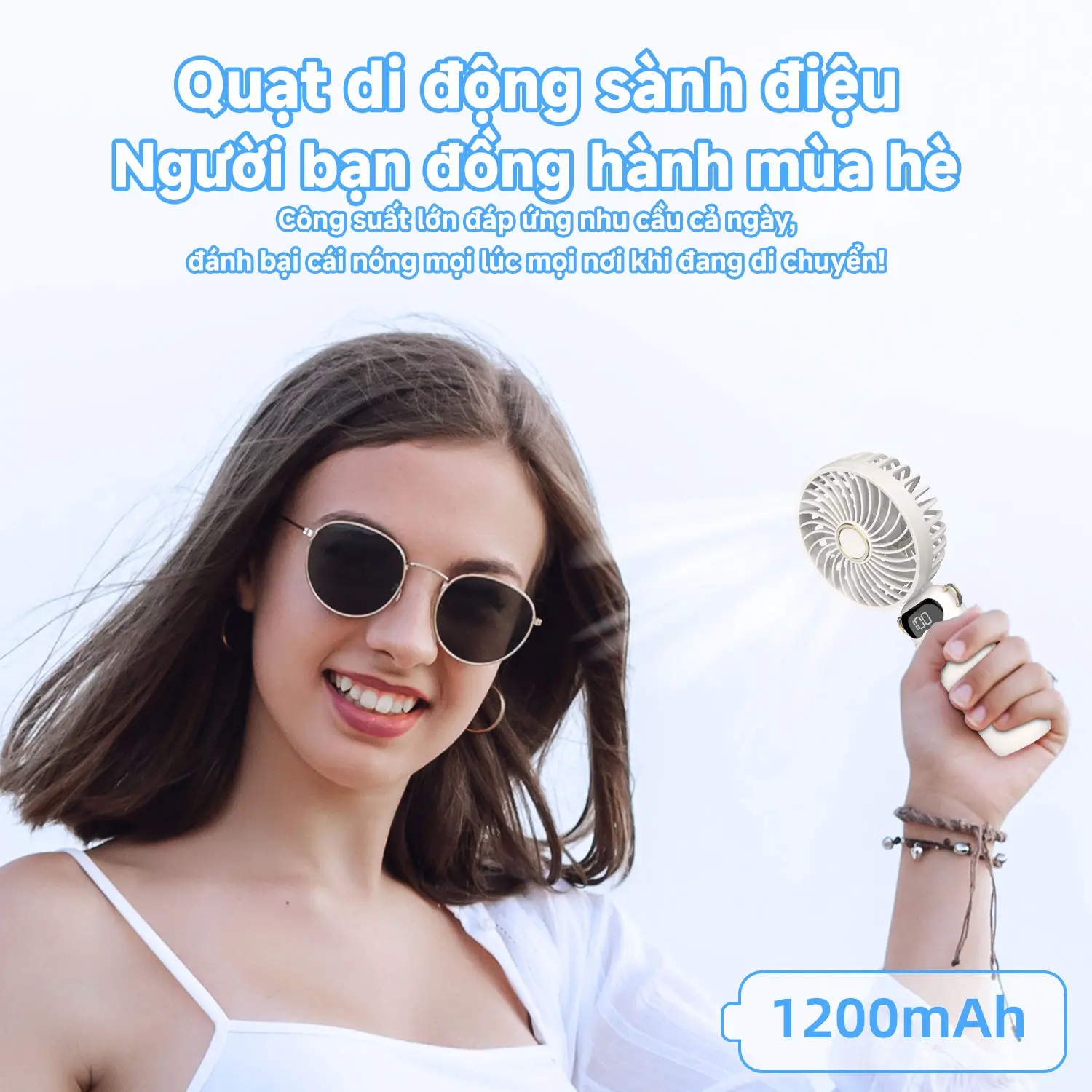 [GOOJODOQ] QUẠT CẦM TAY MINI 3 TRONG 1 SIÊU TIỆN LỢI Led Phụ Kiện Usb | BigBuy360 - bigbuy360.vn