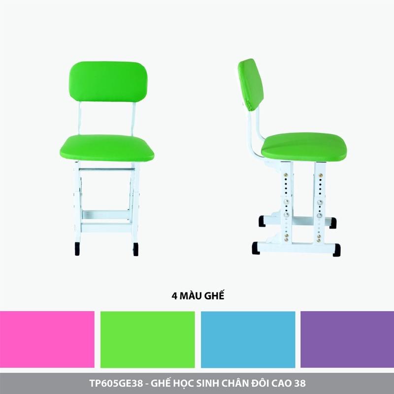 Ghế chống gù tăng chỉnh chiều cao cho học sinh chịu lực 120kg, 3 màu hồng, biển, lá chọn màu ghi chú vào đơn hàng 8