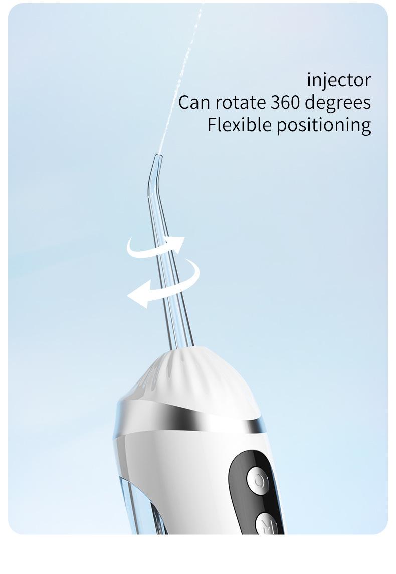 Product Introduction of Electric Water Pick Teeth Cleaning Machine Water Toothpick Removing Residual Teeth Waterpik Oral Dental Instrument 11