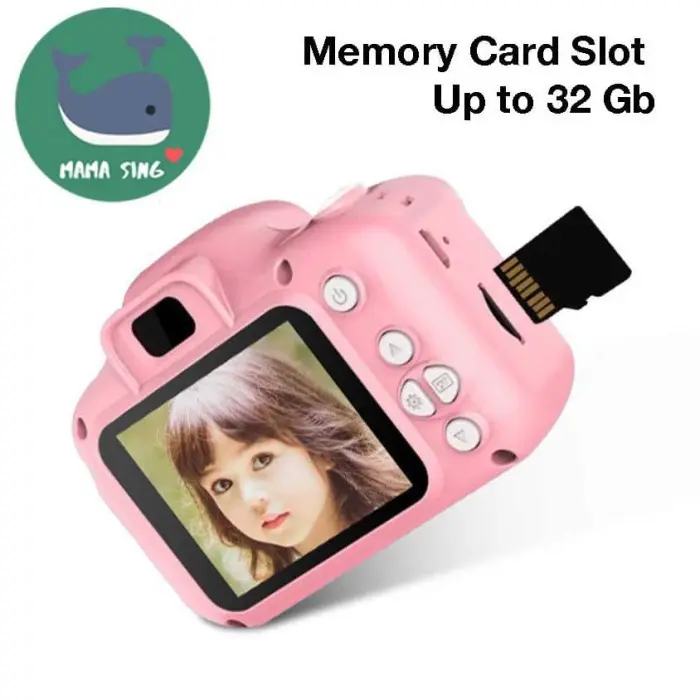 MAMA SING Kids Camera - Kamera Digital Mini Anak - DSLR - Mainan kamera anak 4