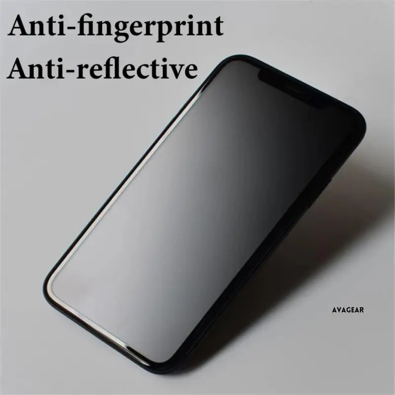 Tempered Glass Clear Matte Gaming Exclusive Frame Black Gorrilas Anti Glare 9H Untuk iPhone 6g-16 Pro Max 5