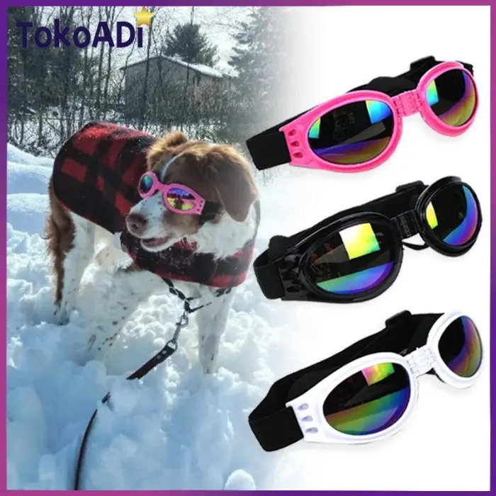 17cm Kacamata Anjing Kucing Aksesoris Mainan Lucu UV Protector Universal 0