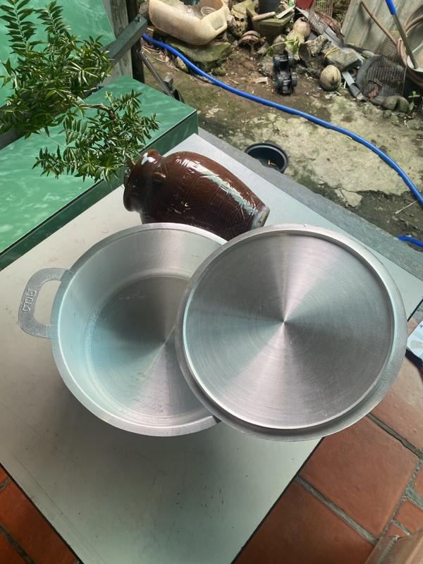Nồi gang thái số 10 kích thước 36cm sâu lòng 14cm đúc nguyên khối nấu 3,5kg gạo, luộc gà, hầm thịt 7