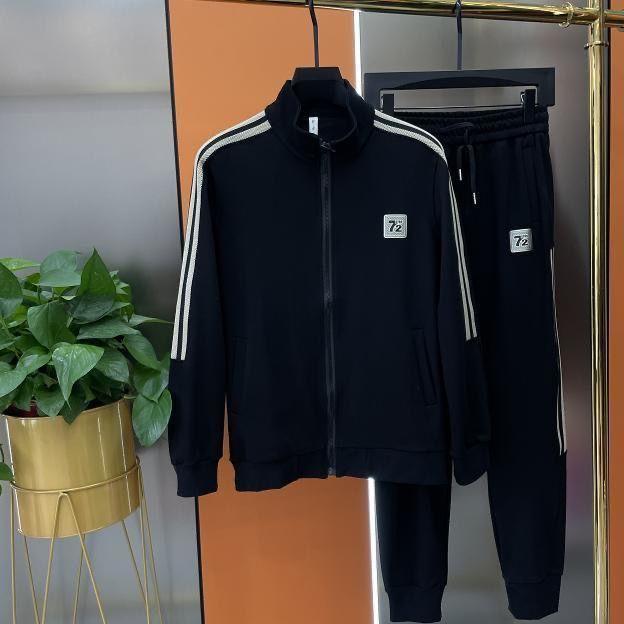 Product Introduction of Bộ Đồ Thể Thao Thường Ngày Cho Nam, Bộ Sưu Tập Xuân Thu 2023, Áo Khoác Có Bo Gấu, Quần Có Bo Gấu, Cổ Chân Đế Quần Dài Tay, Thích Hợp Cho Thể Thao 8
