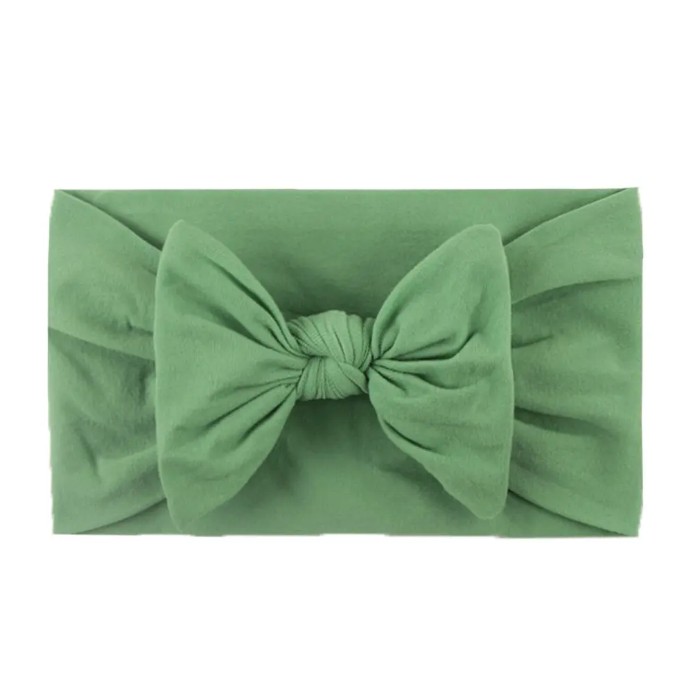 Headband bayi dengan pita lucu dari nylon