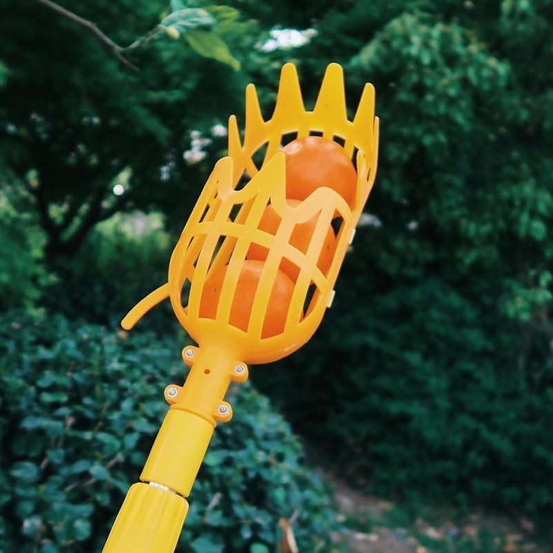Garden Basket Fruit Picker Head Plastic Fruit Picking Tool High-altitude Fruit Picker Picking Loquat Picking Bayberry Tool 4