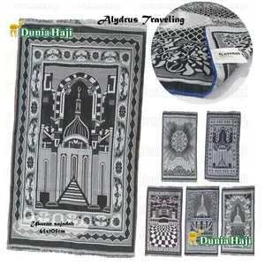 GROSIR  SAJADAH ALYDRUS TRAVELING ukuran Besar 60X105 Oleh Oleh Haji dan Umroh Murah Turki Turkey