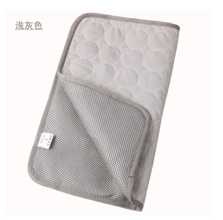 Product Introduction of Pet Dog Mat Cooling Summer Pad Mat For Dogs Cat Blanket Sofa Breathable Dog Bed Summer Washable For Small Medium Large Dogs Car 14