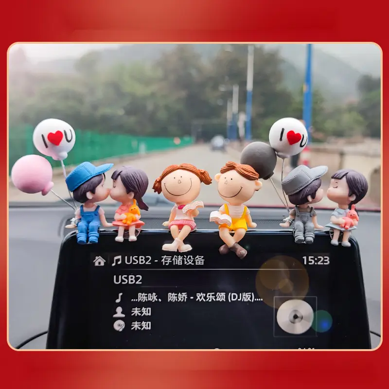 Car Cute Couple Decoration Car Interior Decoration Car Decoration Home Office Ornaments Dashboard Decoration Decoration