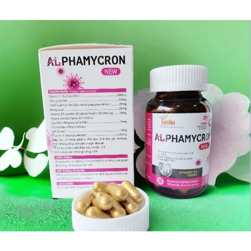 Viên uống ALPHAMYCRON tăng miễn dịch đào thải HPV