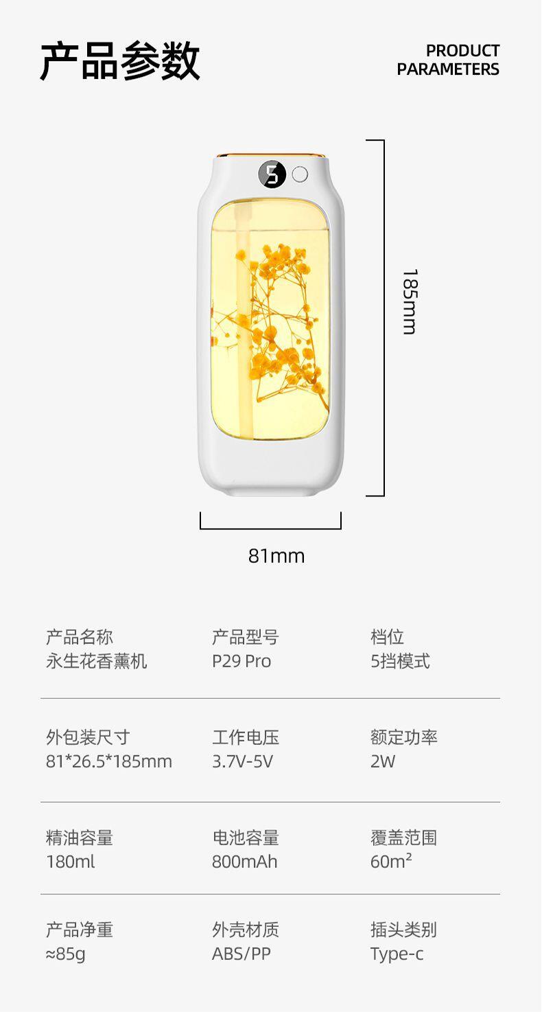 Product Introduction of Automatic Aroma  Room Air  Long  Room  Retention  Toilet Air Freshness Diffuser 18