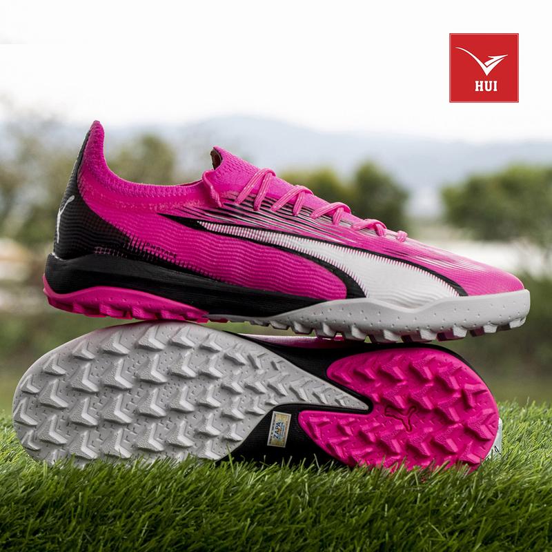 GIÀY ĐÁ BÓNG PUMA ULTRA ULTIMATE CAGE TT 10774501 HỒNG ĐEN - CHÍNH HÃNG