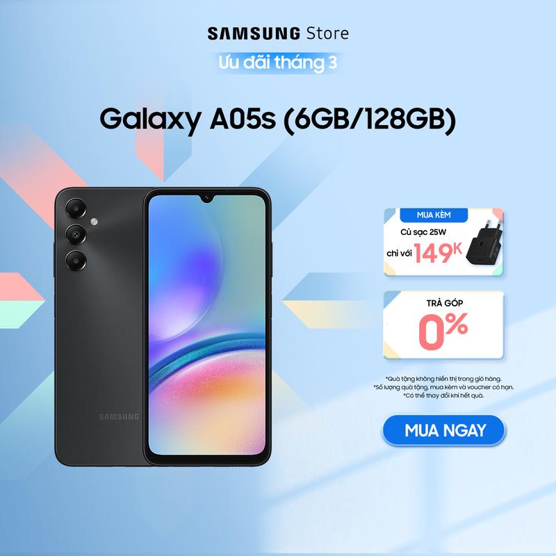 Điện thoại Samsung Galaxy A05s 6GB/128GB