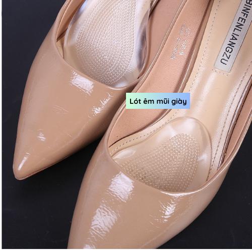 2 Miếng Lót Lòng Bàn Chân Trước Silicone Loại 1 giảm đau chống trượt mũi chân khi mang giày nam nữ M71 MR.HEELER 2