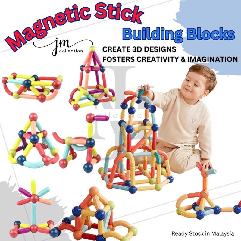 25/36/42/64/78 Magnetic Stick Balls Building Blocks Toys for - TikTok ...