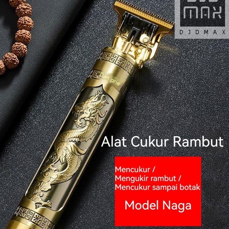Alat Cukur Elektrik Profesional Hair Trimmer Detailer Cordless / Mesin Cukur Rambut Cas T9 / Pisau Cukur Jenggot 6