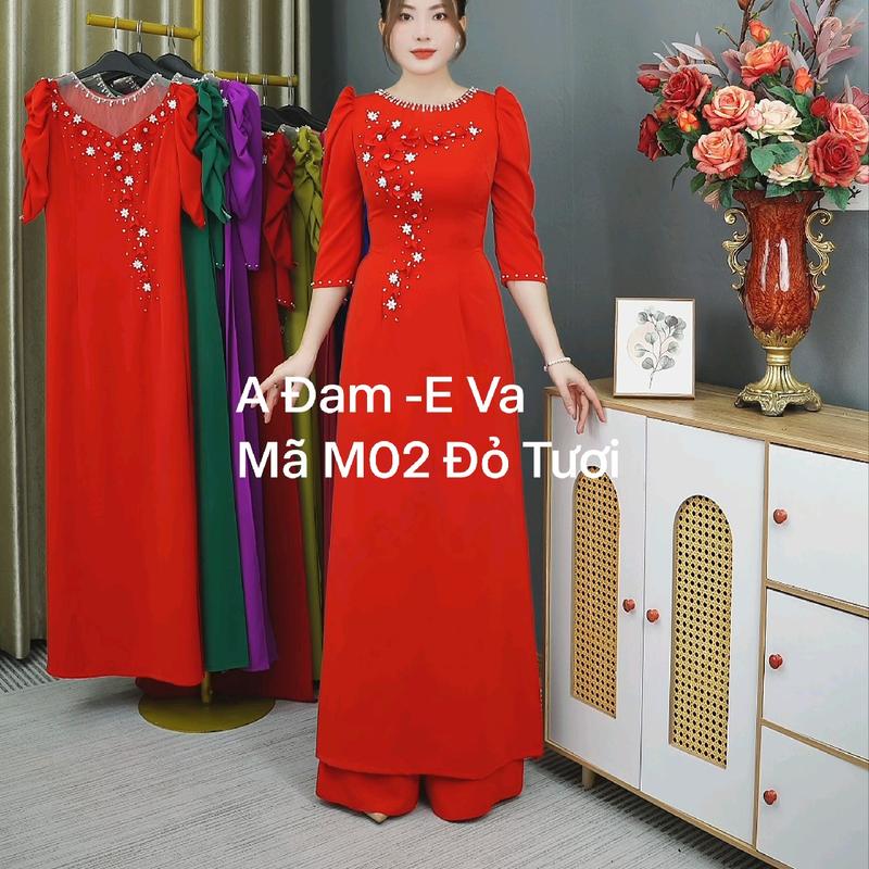 Áo Dài Lẻ chất liệu vải Lụa Mỹ cao cấp mềm mịn, thoáng mát, thanh lịch và trang nhã 0
