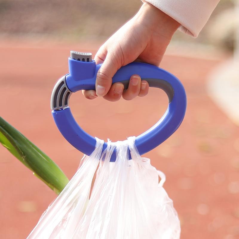 Product Introduction of Grocery Bag Handle Carrier, 1 Count/2 Counts Portable Shopping Bag Handle, Food Bag Carrier, Kitchen Storage and Organization Supplies 3