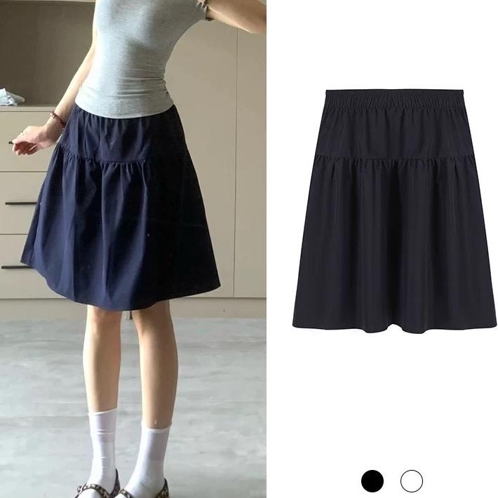 Chân Váy Dài Lửng, có lót quần , có 2 túi quần x Nhà Cá nè . chân váy nữ Shoujo girl, chân váy Nhật Bản