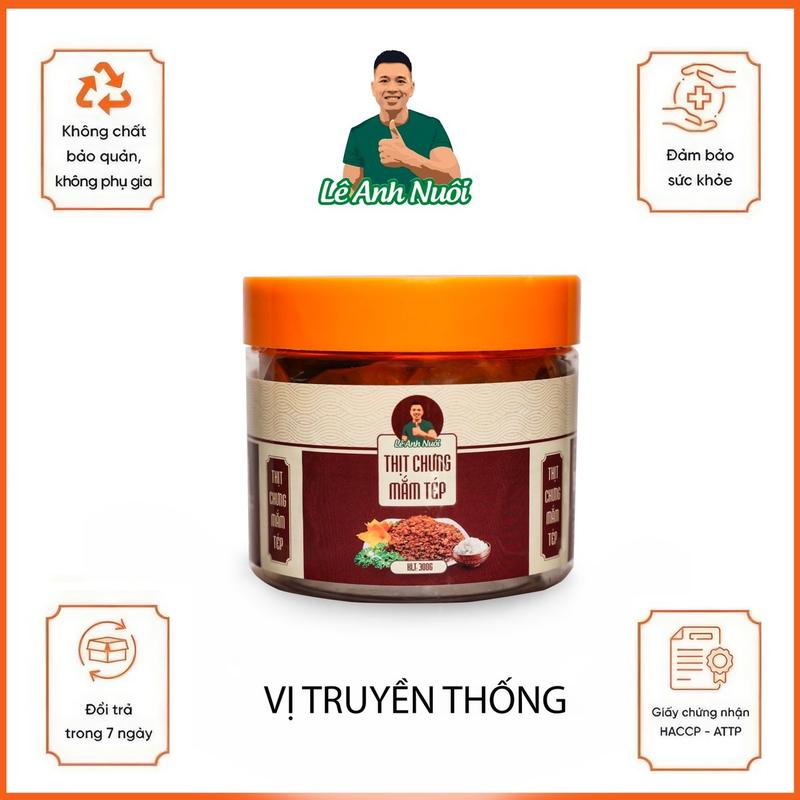Thịt chưng mắm tép vị truyền thống  Lê Anh Nuôi hũ 300g