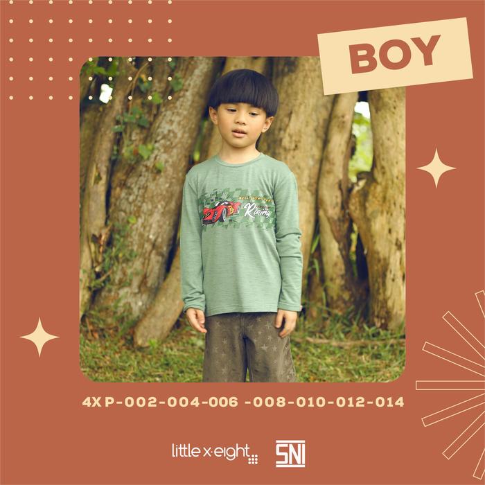 Gambar Little X∙eight Boy Ten T-Shirt dari LITTLE X EIGHT Kota Administrasi Jakarta Barat Tokopedia