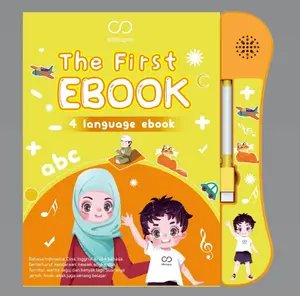 SMARTBOOK MUSLIM 4 BAHASA EBOOK MUSLIM 4 BAHASA EBOOK 4IN1 HARD COVER TEBAL Anak Led