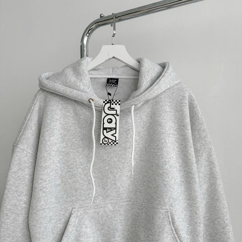 Hoodie BOXY TRƠN - Áo khoác hoodie TRƠN form rộng mũ to nam nữ unisex màu XÁM TRẮNG XÁM CHÌ XÁM TIÊU Menswear Loang