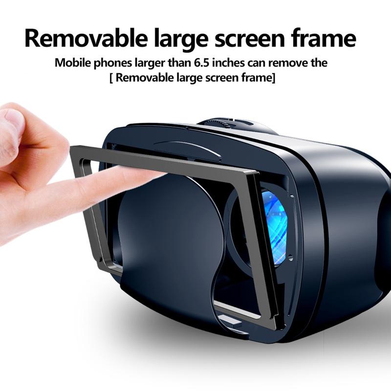 VRG Pro VR Glasses Virtual Reality Headset Devices Viar 3D Helmet Goggles Lenses Smart For Smartphone Cell Phone For 5 7' Mobile - Image 3