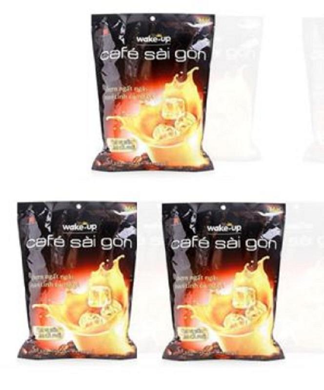 wakeup- 3 túi (1 túi 24 gói)- Cà phê sữa Wake Up Café Sài Gòn Cafe Coffee