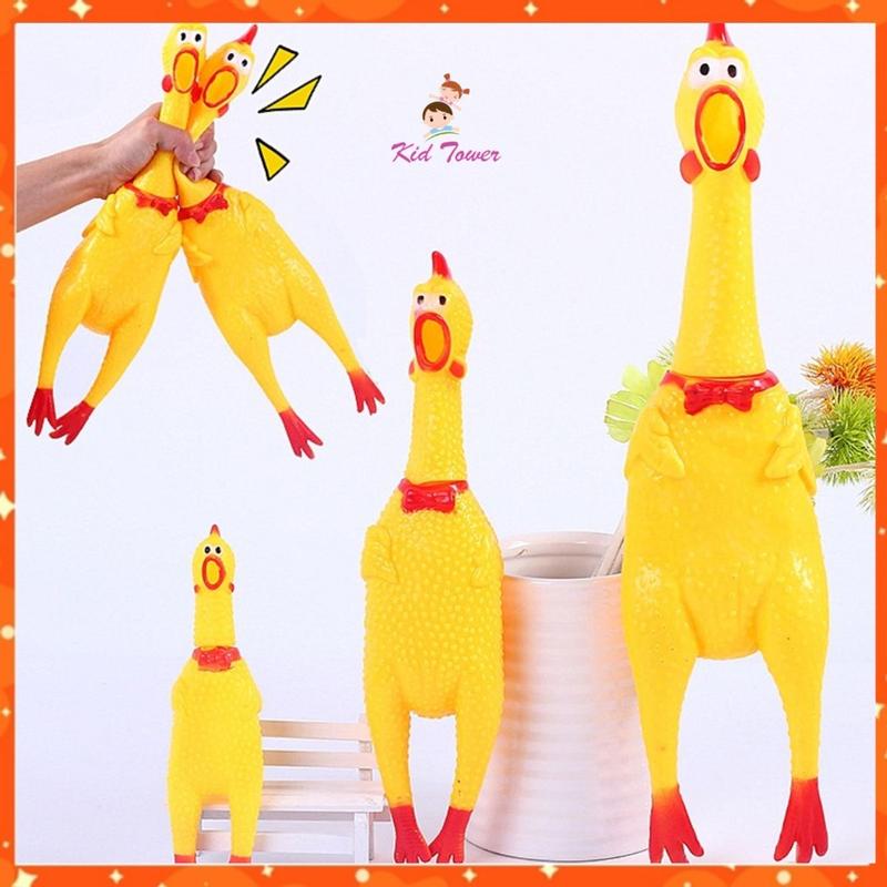 Gà La Hét Đồ chơi Gà Bóp Kêu A Lử đủ size