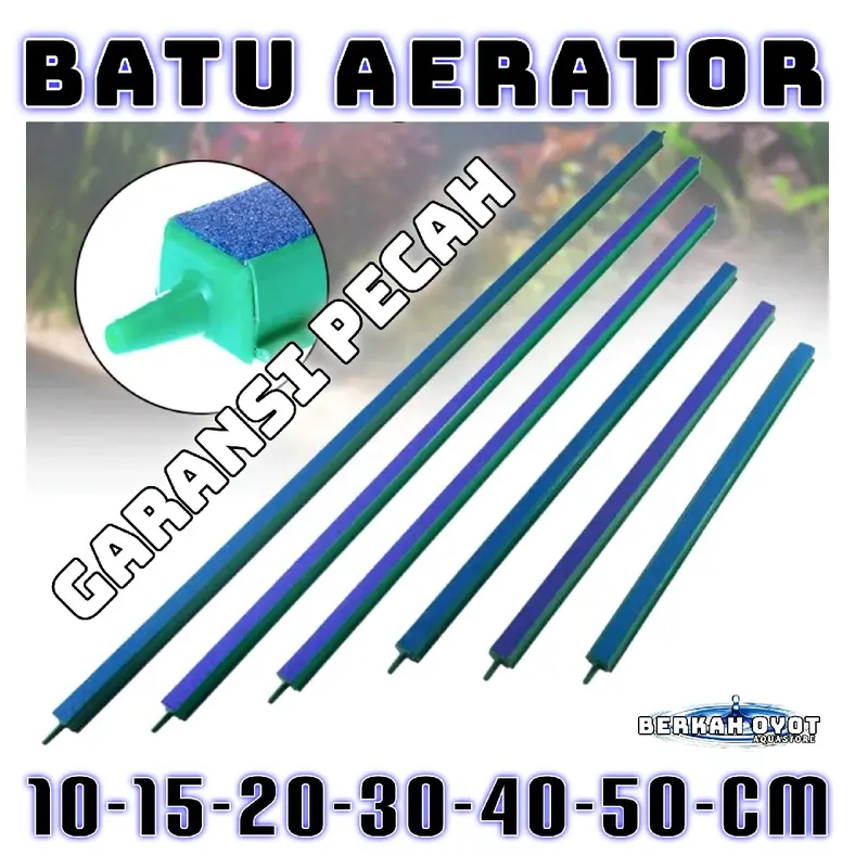 BATU AERATOR PANJANG PAKET LENGKAP 3