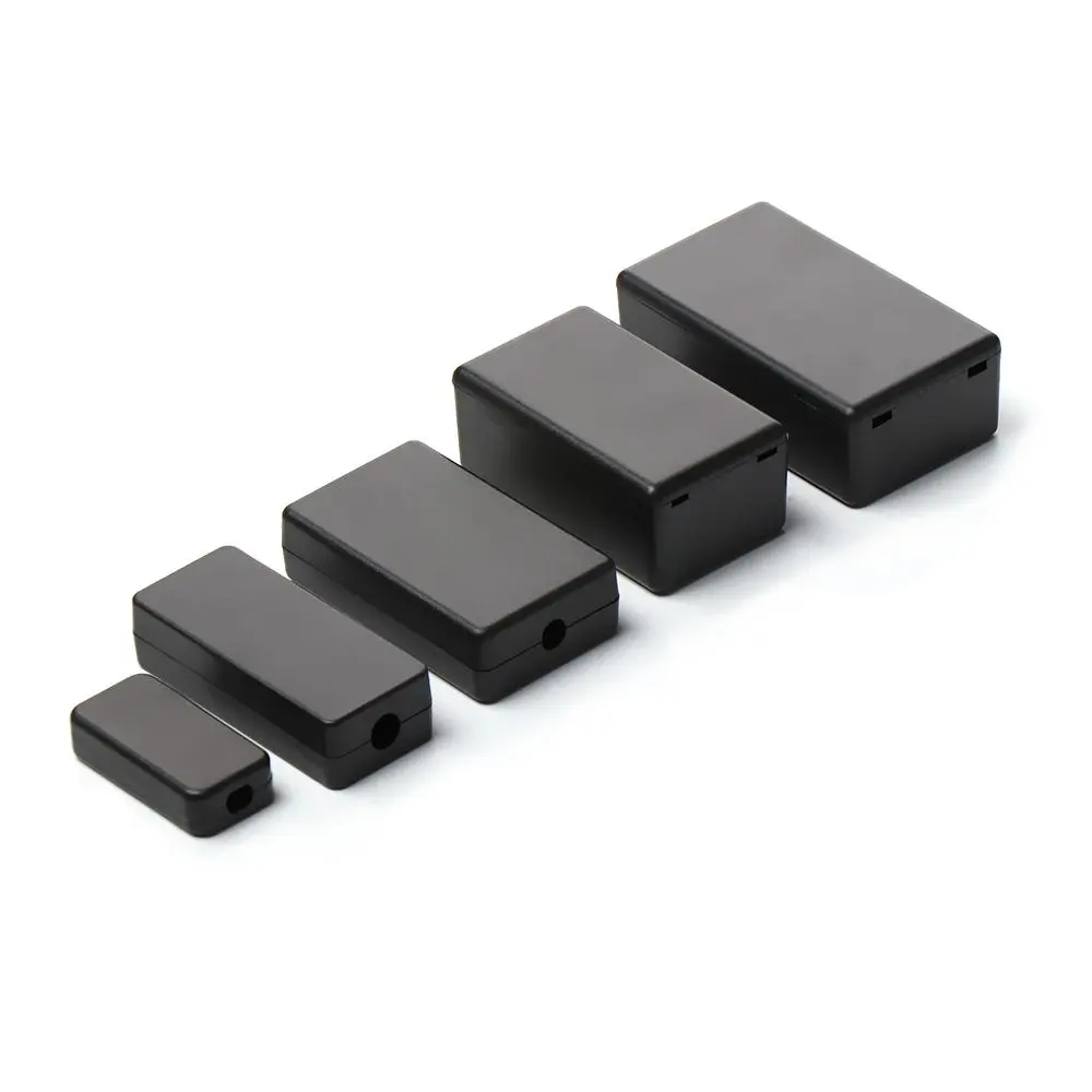 1/2pcs Black High Quality DIY Electronic Project Box Enclosure Boxes Waterproof Cover Project Instrument Case