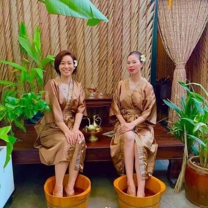 Bột Ngâm Chân Thảo Dược Giúp Thư Giãn Khử Mùi Hôi Chân - Thành Phần Quế, Đại Hồi, Thiên Niên Kiện, Bạc Hà, Gừng, Lá Lốt, Ngải Cứu - Đường 8