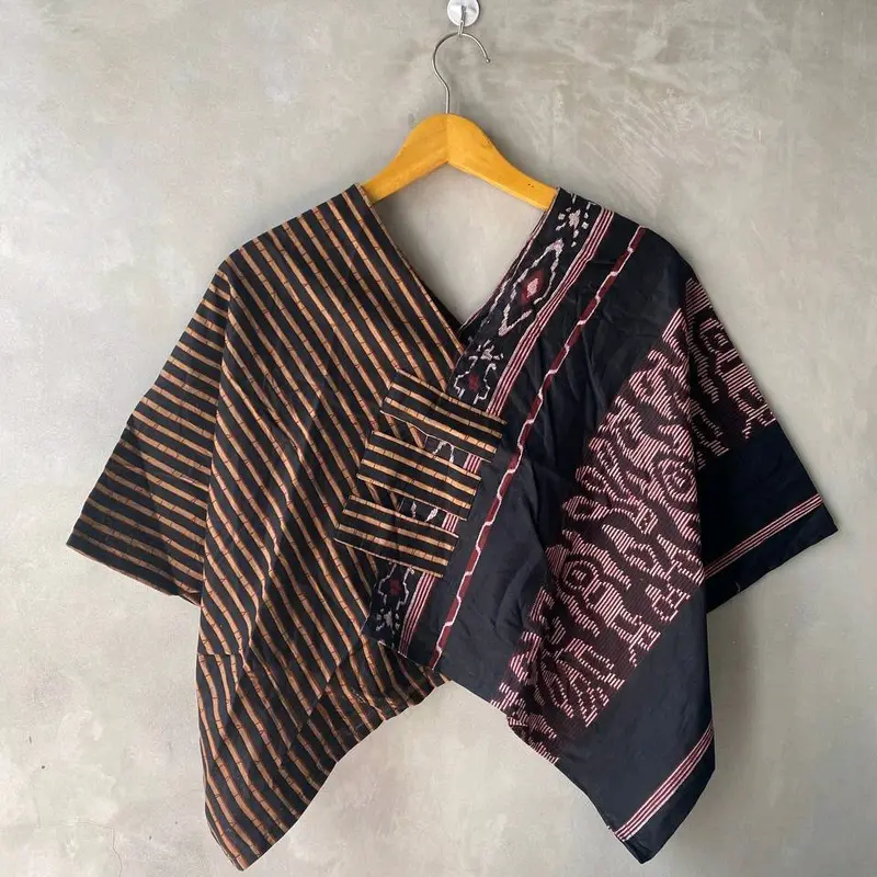 CROP TOP BATIK ATASAN WANITA OUTER LUCU corduroy 6