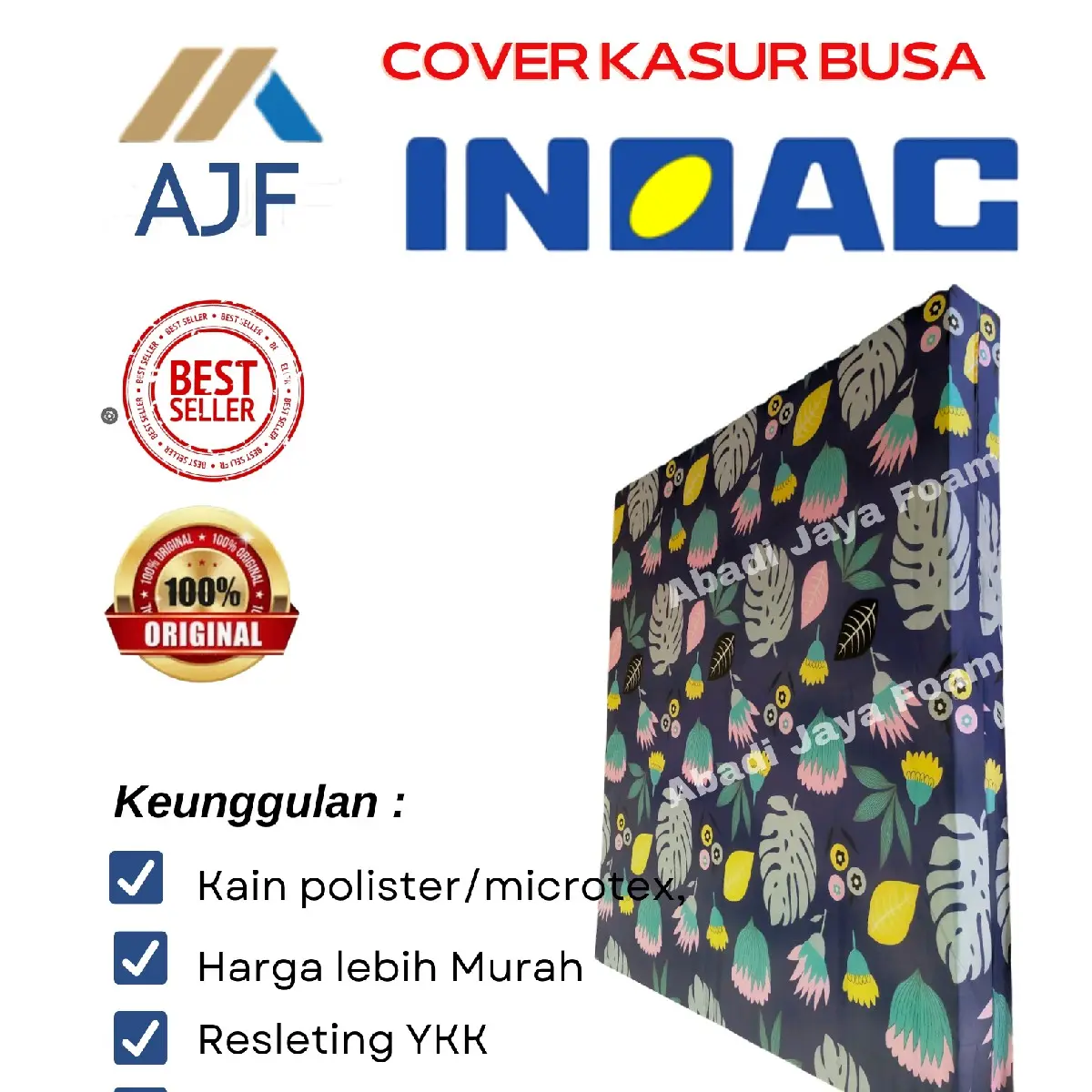 COVER KASUR BUSA TEBAL 20