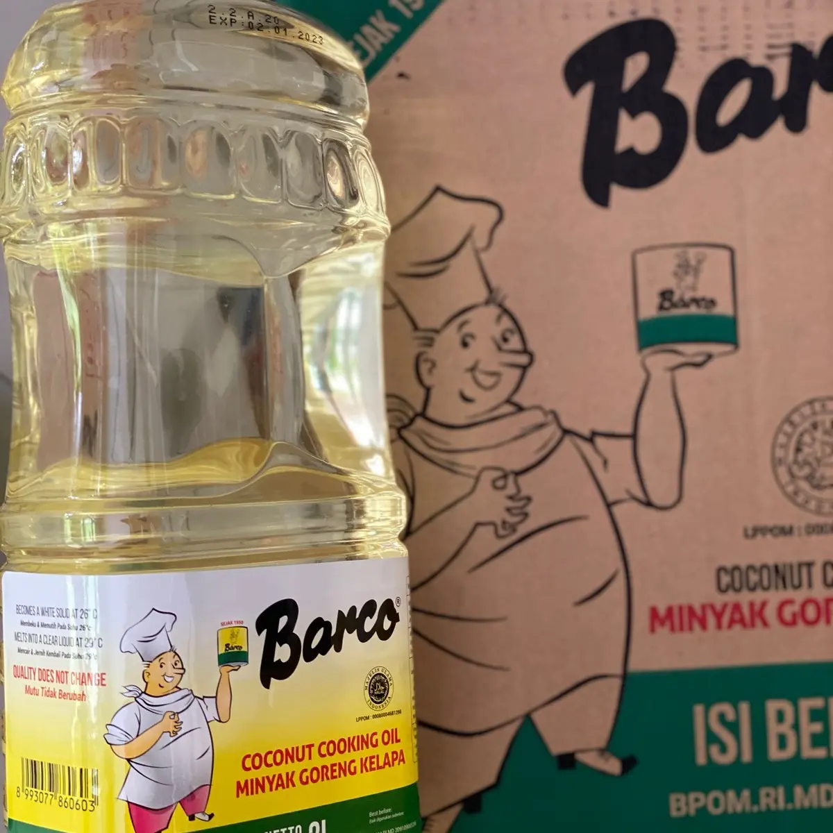 Minyak Goreng Barco 2 Liter Botol