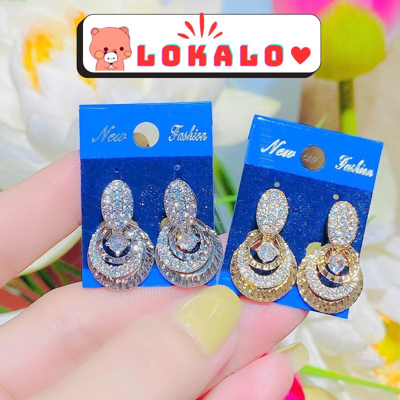 Bông tai nữ Lokalo thời trang đeo sang chảnh