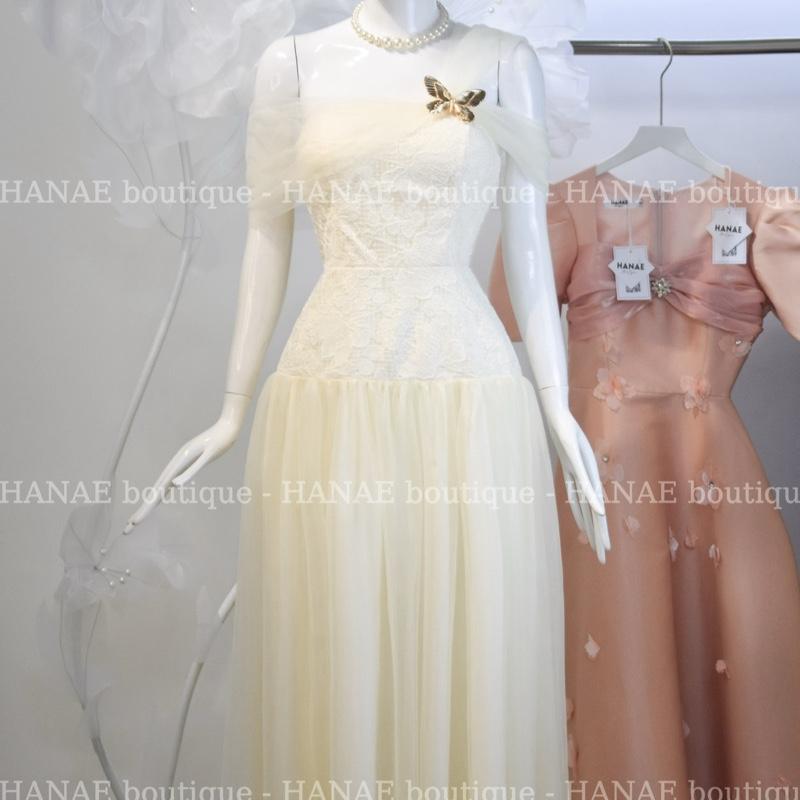 [HANAE] Đầm Đi Tiệc Trễ Vai Kèm Tag 3