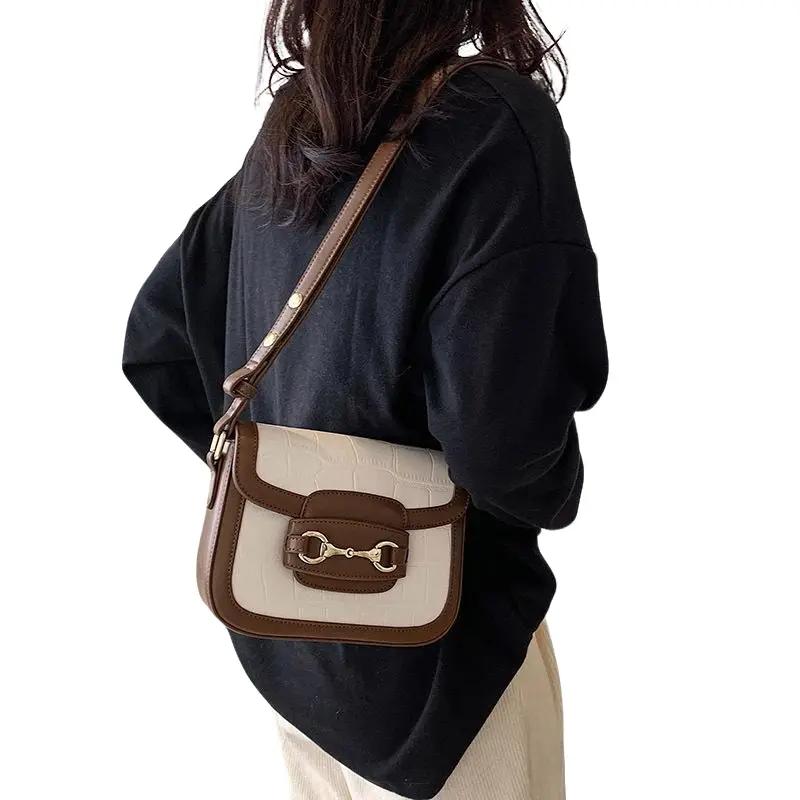 SIZE:20X16X6 Xinyi Bag Túi Xách Nữ Đeo Chéo Nhỏ Gọn Dây Da Siêu Xinh Đi Chơi Đi Học Quảng Châu Bag Đeo Vai Bag Đeo Vai Nhung