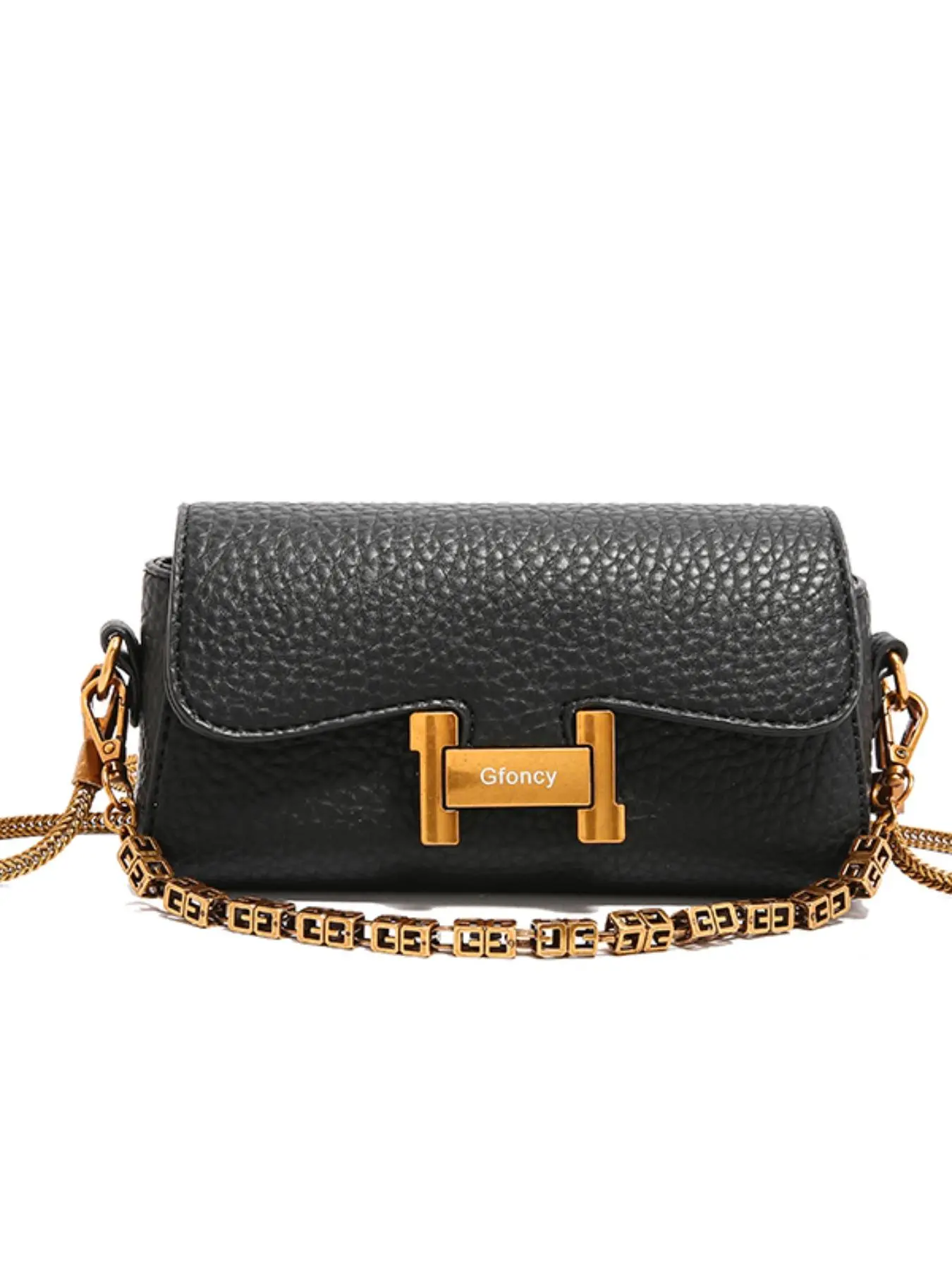 Women's Fashion Chain Strap Crossbody Bag, Casual Solid Color Shoulder Bag for Daily Used, Trendy Versatile High-quality Daily Commuting Bag