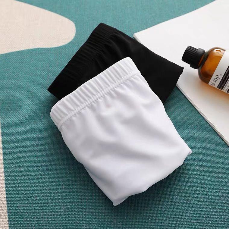 Đồ Lót Nam Tam Giác, Chất Liệu Lụa Lạnh Mùa Hè, Siêu Mỏng Và Thoáng Khí, Cạp Thường, Gợi Cảm, Nhanh Khô, Tươi Mới, Quần Đùi Trơn 6