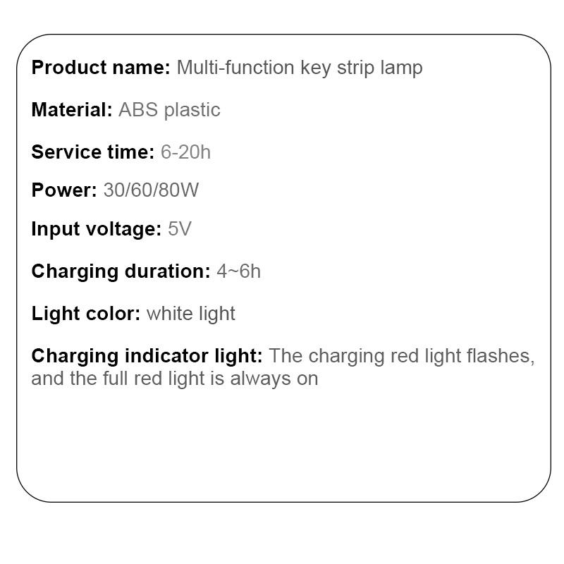 Product Introduction of USB Rechargeable Magnetic Emergency LED Light Lamp Outdoor Portable Light Tube Night Market Lamp solar magnetic 19