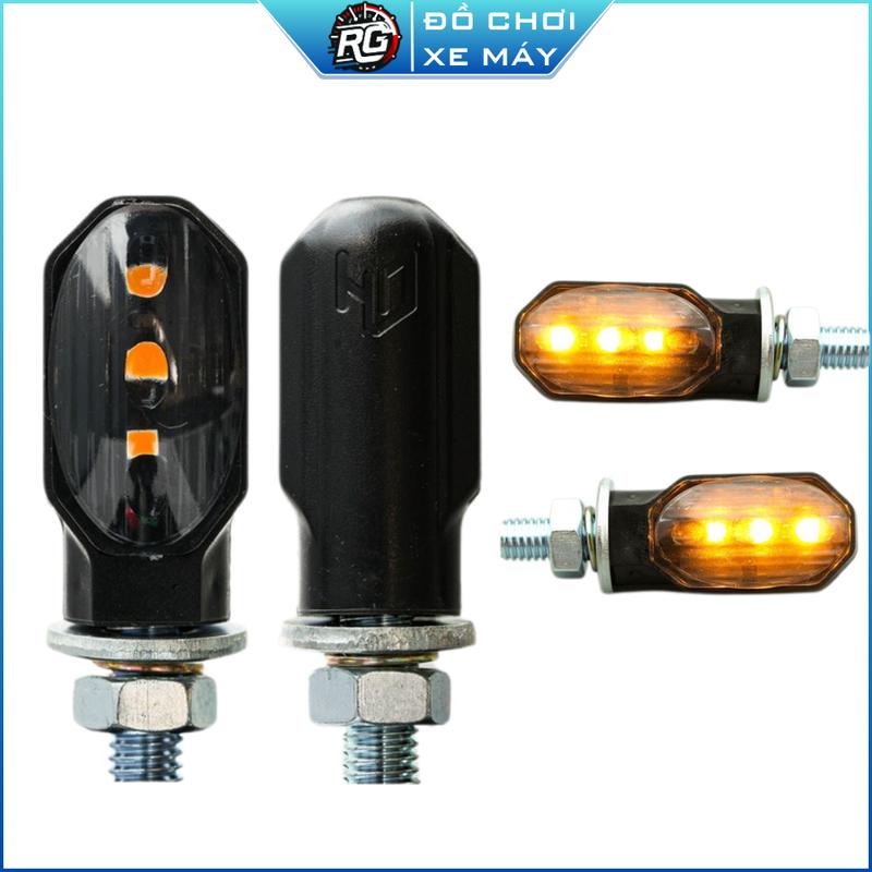 Đèn Xi Nhan K1 HiDu Ngắn Led Màu Vàng Chính Hãng HIDU Phụ Tùng Cho Xe Winner X, Vario, Exciter, MSX, Mt 15, TFX, R15 v3, R15, CBR