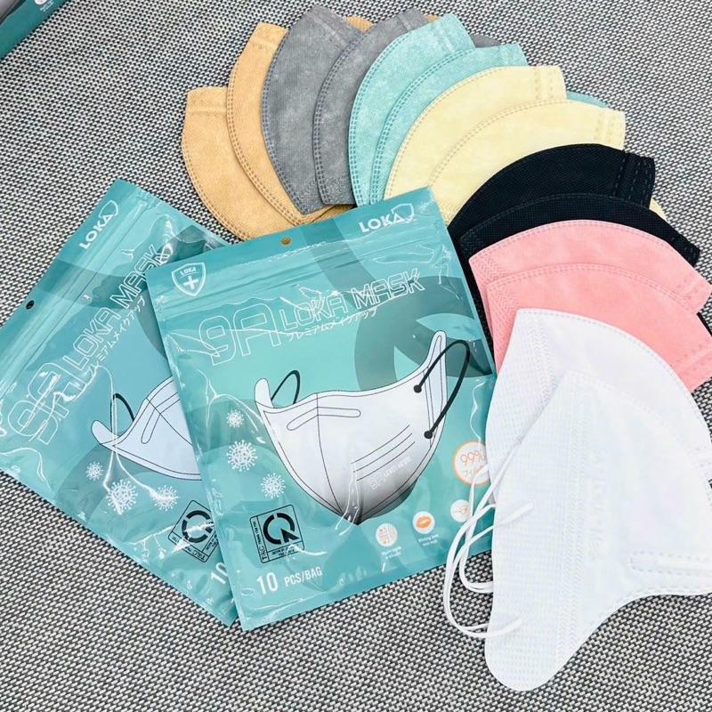 [Mẫu Mới] 100 khẩu trang 9A Loka chống nắng toàn diện, kháng khuẩn, chống tia UV hottrend 2026