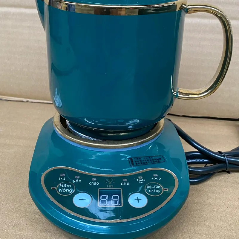 Cốc chưng yến 600ml cốc hầm đa năng nấu chè, nấu cháo , nấu soup , pha trà 2