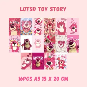 POSTER DINDING TEMA LOTSO KARTUN free perekat