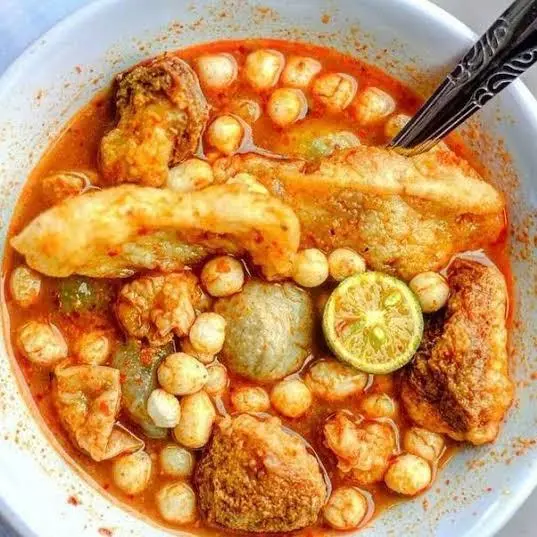 Promo paket mix 2 bungkus baso aci & tulang rangu Instan Food Pedas Ayam Seblak acisajodo